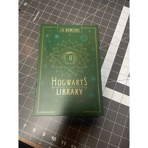 Hogwarts Library Hardcover Box Set w/ Slipcase Harry Potter 3 Book Collection